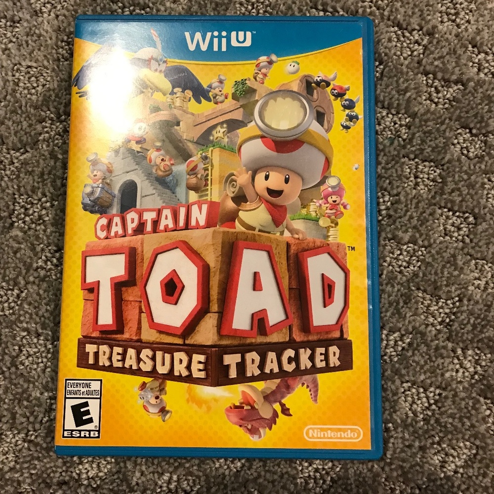 Captain Toad Treasure Tracker Wii U game